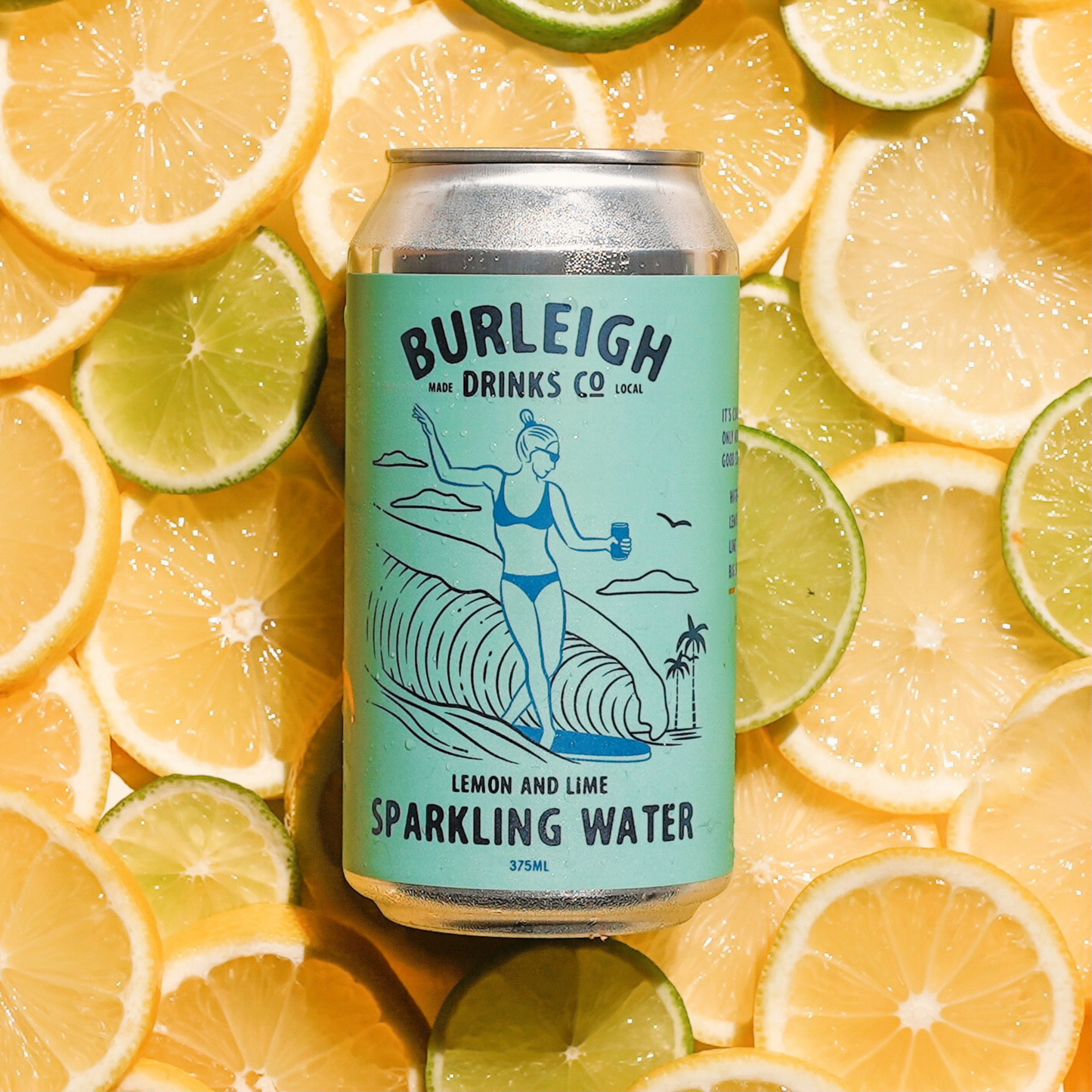 Lemon & Lime Sparkling Water 16 x 375ml